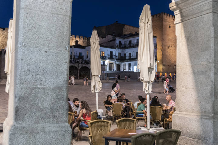 12 - Caceres - ciudad - Plaza mayor